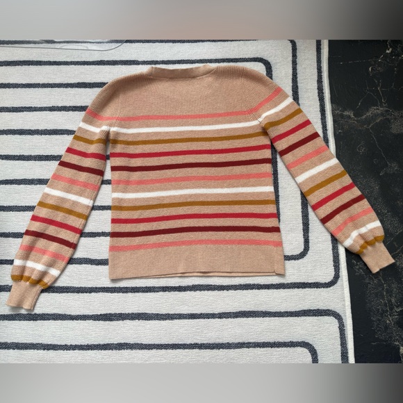 Loft petite horizontal striped sweater - Picture 2 of 11